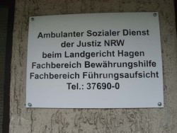 Schild Ambulanter Sozialer Dienst